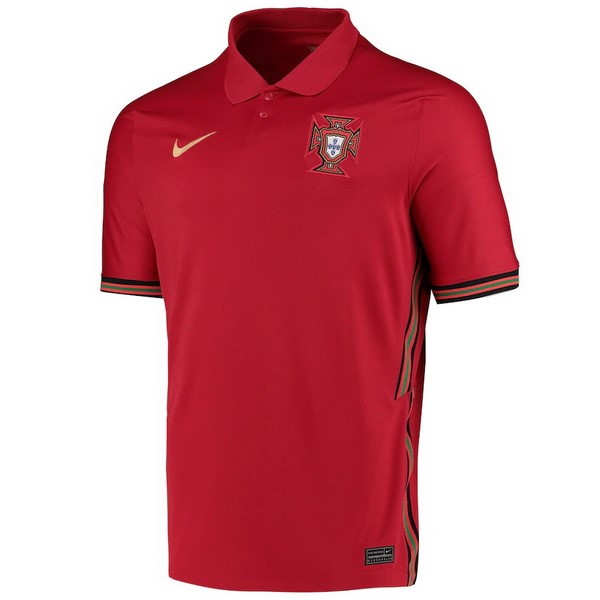 Camiseta Portugal Replica Primera Ropa 2020 Rojo